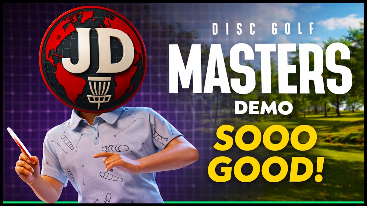Лучшая игра в диск-гольф на сегодняшний день? | Демоверсия Disc Golf Masters