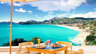 Beach Cafe Shop Ambience - Bossa Nova Music, Outdoor Coffee Shop Sounds, Ocean Wave Sound for relax by Cozy Cafe Ambience 25,781 views 2 years ago 10 hours, 10 minutes