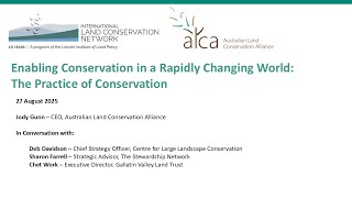 The Practice of Conservation