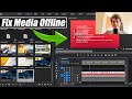 How to Relink Offline Media In Premiere Pro 2024 (Multiple Clips at the SAME Time!)