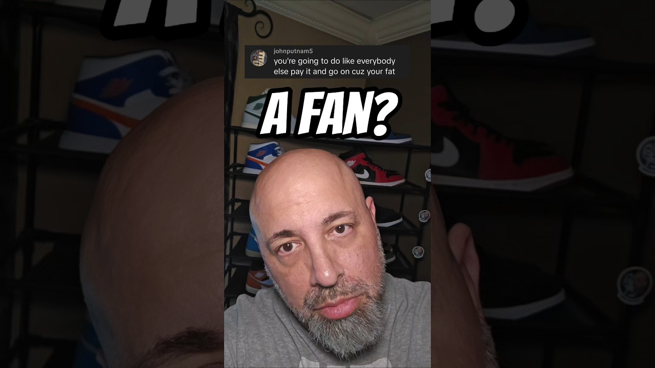 A FAN? #troll #comment #socialmedia #danregancomedy