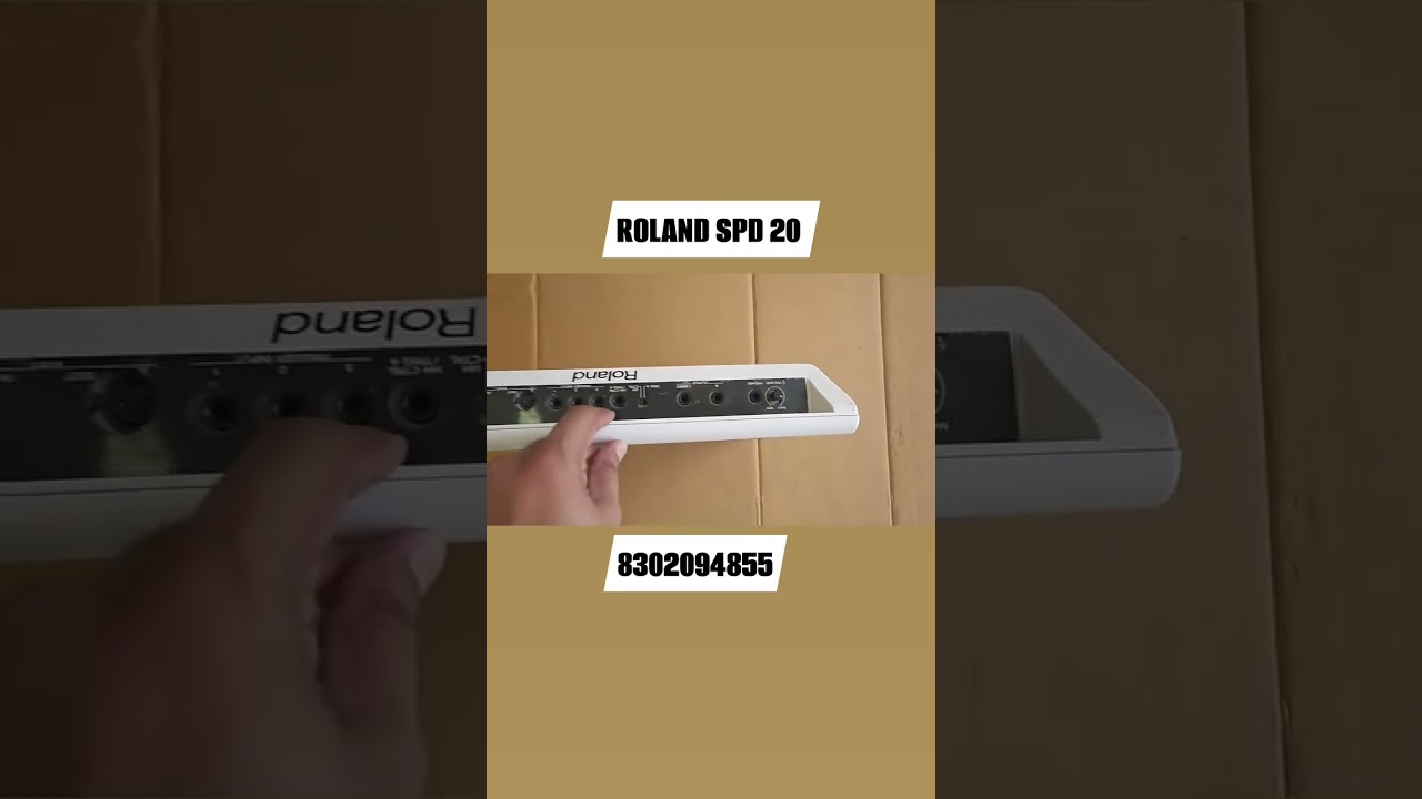 ROLAND SPD 20 OCTA PAD MADE IN JAPAN 