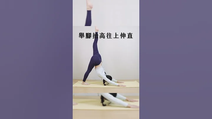 【瑜珈新手村】“三角狗举脚式”拉伸大腿后侧筋，腿部越来越有力气│瑜珈教学│一分钟学瑜珈│WHAYOGA│昱骅养生瑜珈中心－40年专业瑜珈教室 - 天天要闻