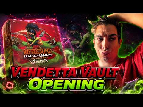 Unboxing Riftbound Vendetta Vault