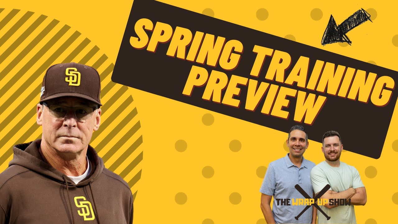 Padres' Spring Training Opener Preview YouTube