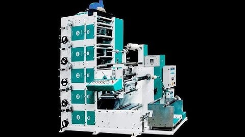 RK LABEL FLEXO PRINTING MACHINE 3 COLOUR TOWER...............