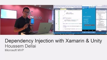 Dependency Injection with Xamarin and Unity [Arabic]
