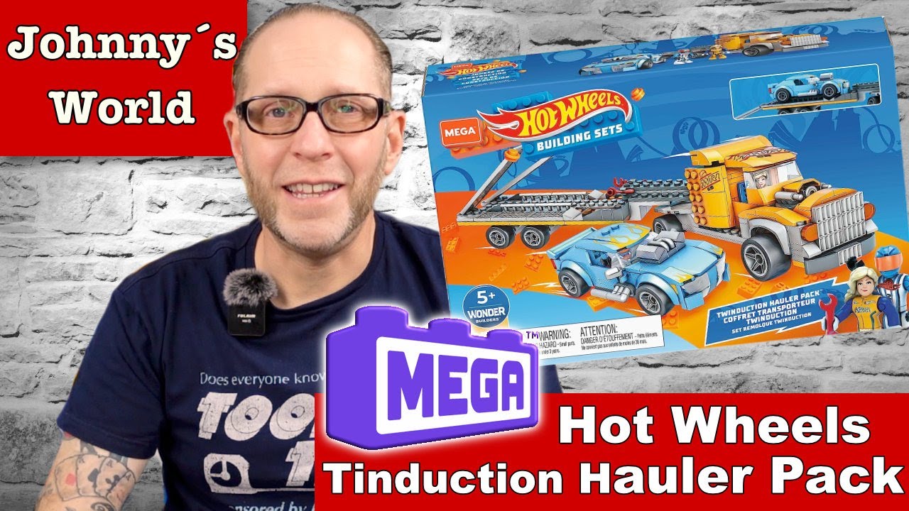 Hot Wheels Autotransporter - der Mega GYG66 Twinduction Hauler Pack