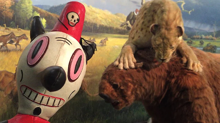 Gary Baseman's Toby Faces a Saber-toothed Cat at t...