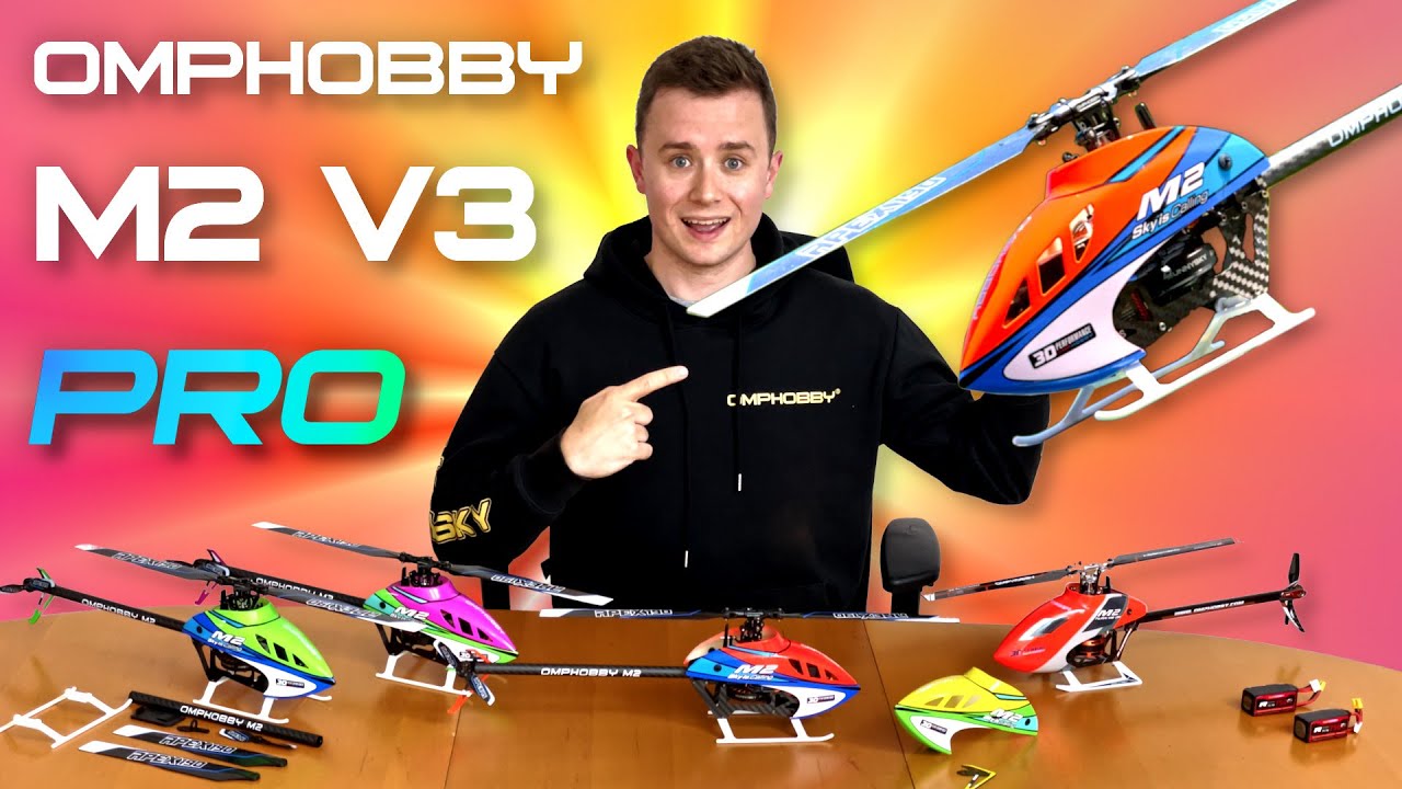 OMPHOBBY M2 V3 PRO! Lighter, Faster, Peak Endurance - Fly the Future