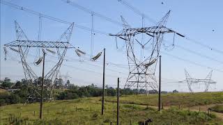 Power lines built 1970s / 1980s  Mogi 1, 2 and 3, Brazil. (291)