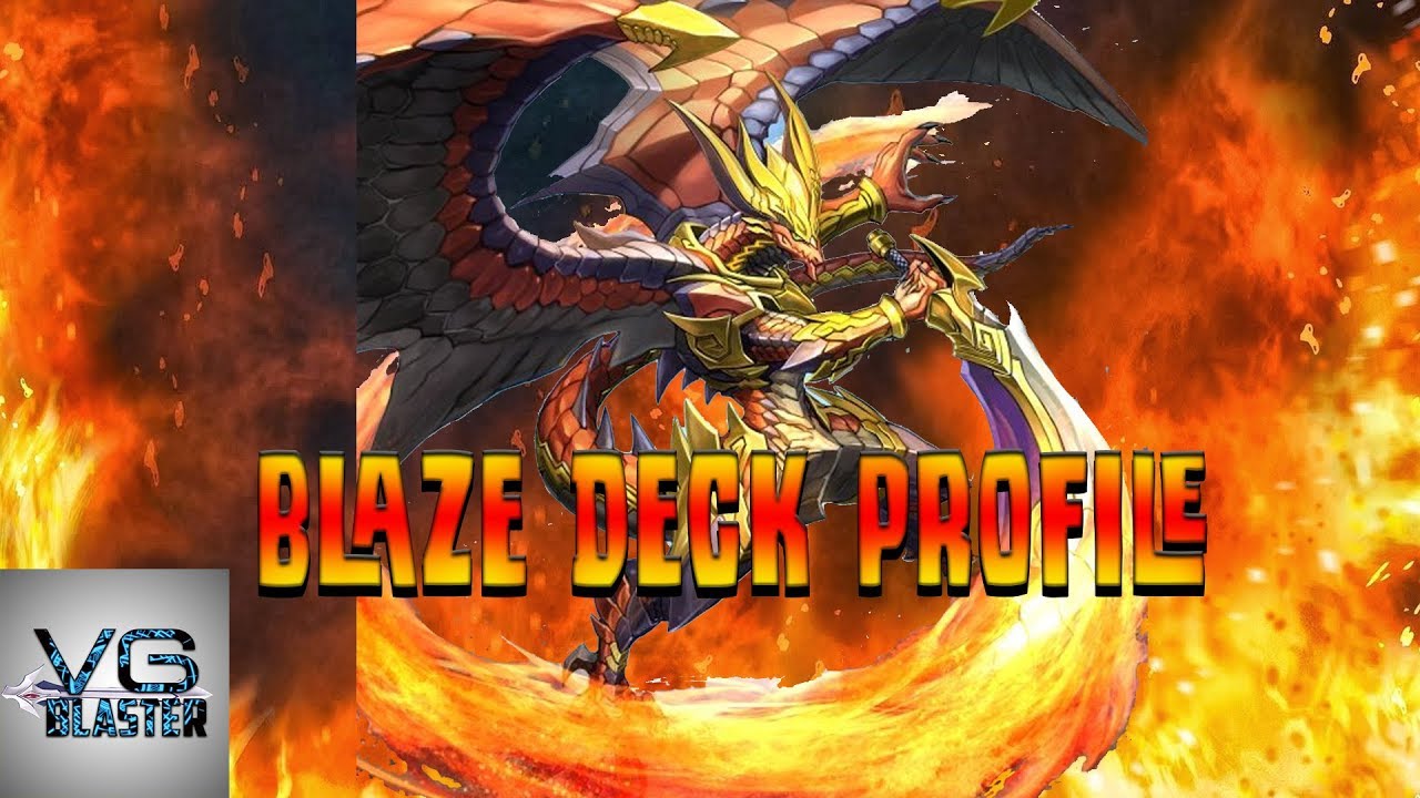 Dragonic Blademaster "Kouen" Blaze Kagero Deck Profile Cardfight!! Vanguard