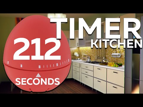 212 seconds Cooking timer | 3min 32sec Egg TIMER