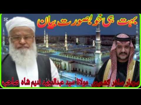      مولانا سید عبدالمجید ندیم شاہ صاحب