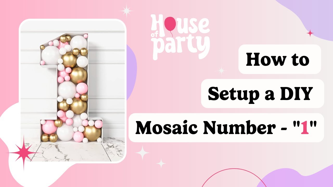 How To Setup A DIY Balloon Mosaic Number 1 Balloon Mosaic Number 1 how-to-setup-a-diy-balloon-mosaic-number-1-balloon-mosaic-number-1