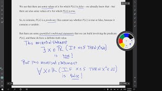 Video for H03.1: Predicates and Quantified Statements