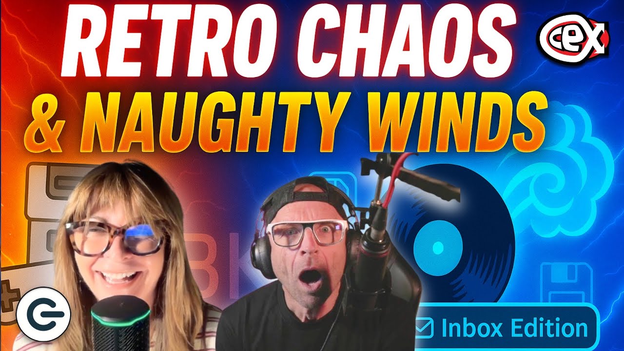 Папки-бикини, телевизоры 8K, озорной ветер и ретро-радость! | Входящие | Подкаст Gadget Show