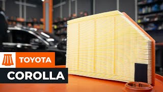 Byta luftfilter, motor TOYOTA COROLLA VERSO 2 Guide | Autodoc