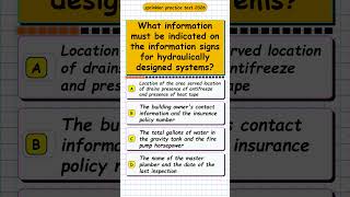 S 12 Sprinkler Study Guide Regulatory Compliance 2026 Exam Questions &amp; Answers Practice Test 2026