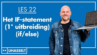 Het if-statement (1ste uitbreiding) (if/else)