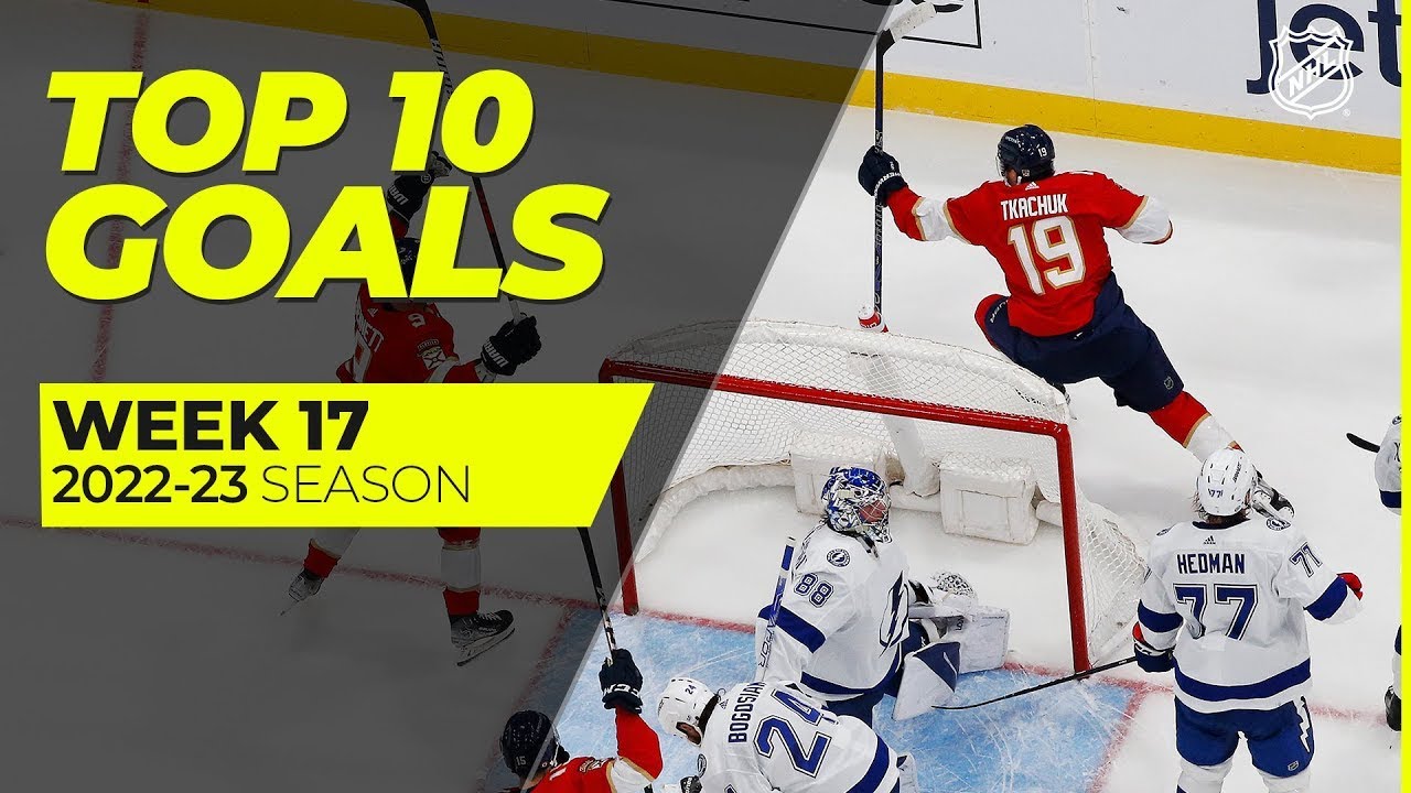 Топ10 голов 17й недели сезона 202223 / The Best NHL Goals of Week 17