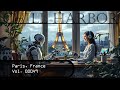 ☕ Paris Café View of Eiffel Tower — Chillstep for Study, Focus &amp; Relaxation | Travel Music 2025 🇫🇷🎶
