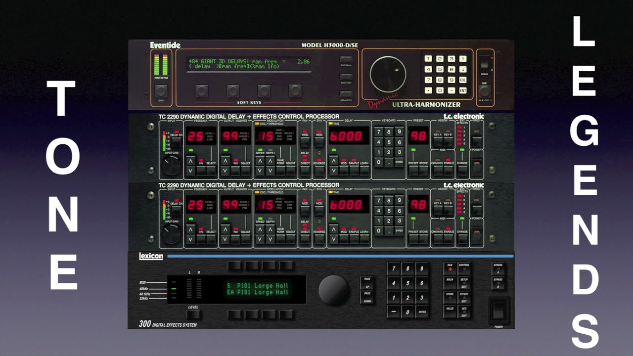 TONE LEGENDS: H3000/TC2290/Lexicon300
