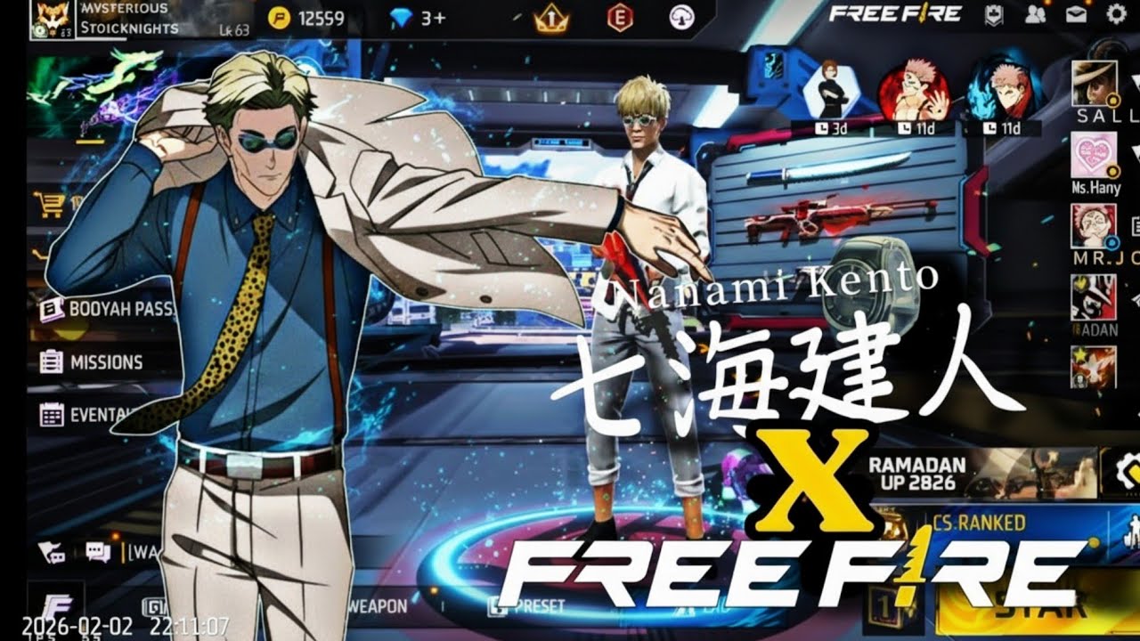 FREE FIRE IS OFFICIALLY IN OVERTIME