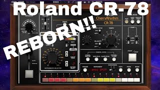 Roland CR 78 Drum Machine Cherry Audio NO TALKING SOUNDS DEMO screenshot 2