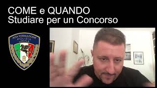 Come e Quando Studiare per un Concorso (con Stefano Giampaolo)