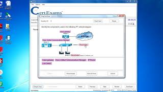 CertExams CCDA 200-310 Practice Exam Simulator screenshot 1