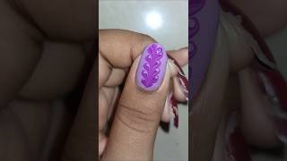 Easy purple colour nail art designs 💜💅#shorts #nailart #youtubeshorts