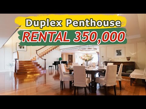 Penthouse Virtual Tour EP.14 - Charming Penthouse Duplex Style for Rent with Stunning View at Asoke