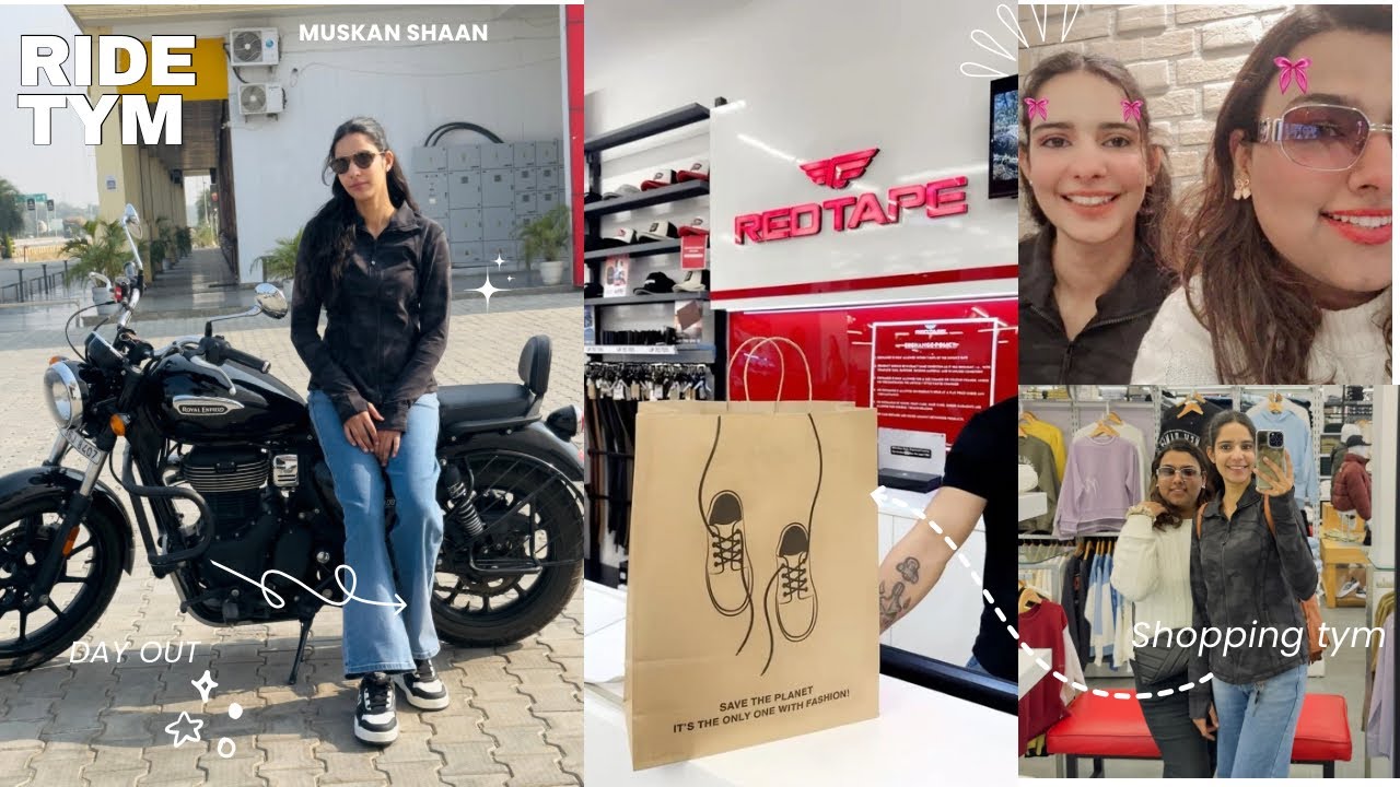 Day out with my bestie and did some shopping 🛍️♥️ || Muskan shaan 
