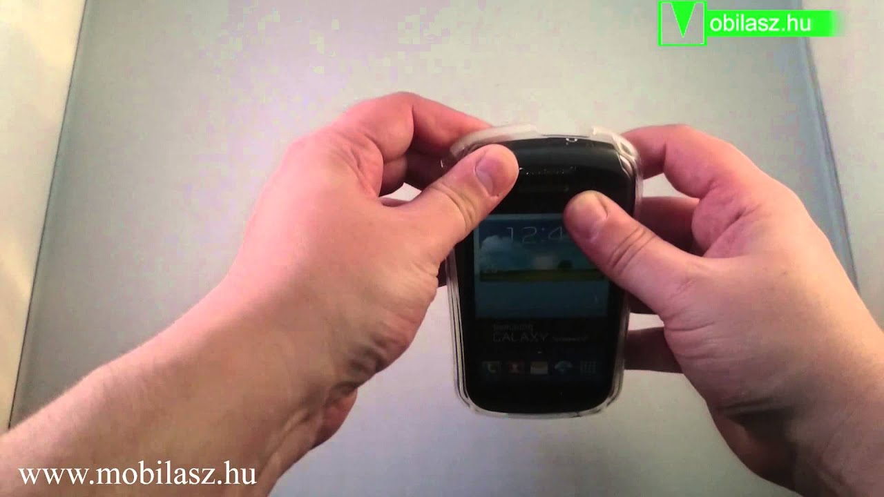 33478: Szilikon védő tok / hátlap - ÁTLÁTSZÓ - SAMSUNG GT-S7710 Galaxy Xcover 2