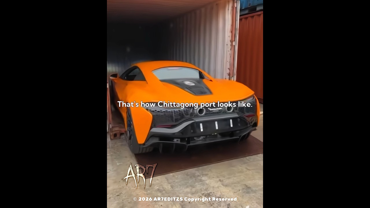 Chittagong port...🇧🇩🔥#bangladesh #car #trending #ar7 #edit #fyp #viralvideo
