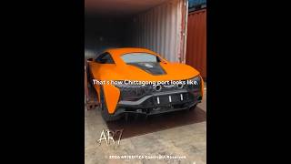 Chittagong port...🇧🇩🔥#bangladesh #car #trending #ar7 #edit #fyp #viralvideo