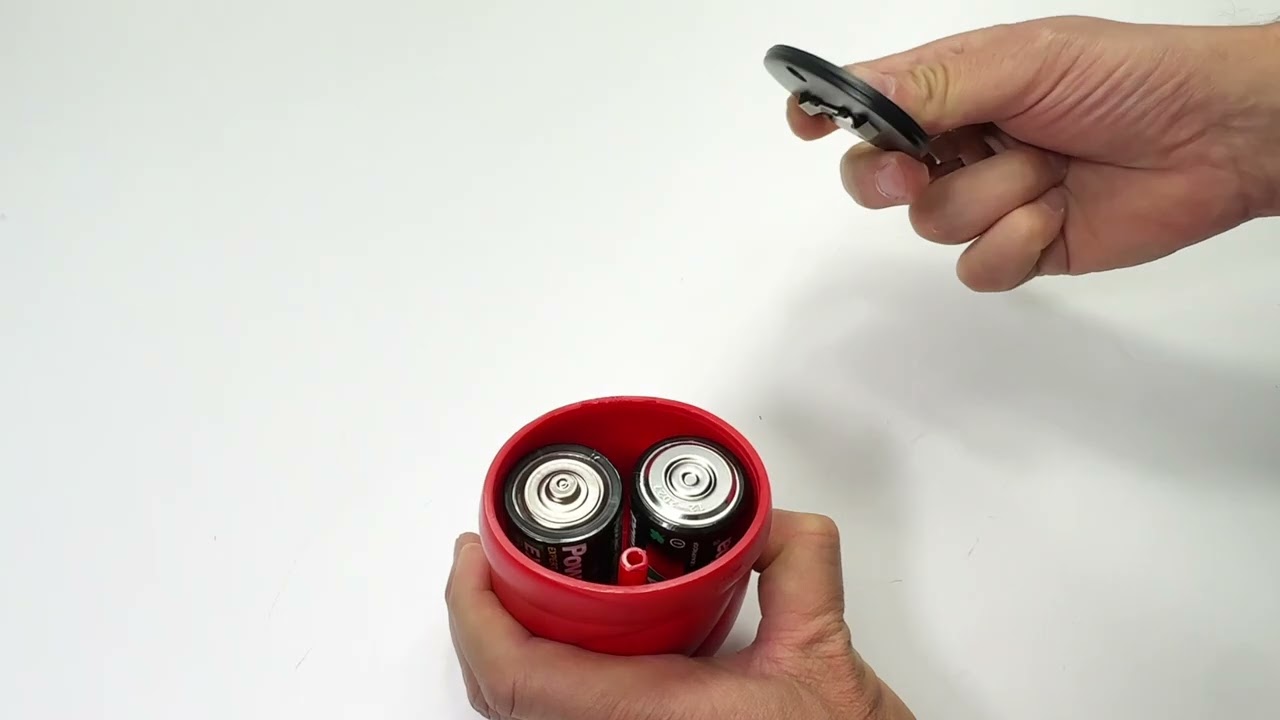 Aroba Grabkerze VDS501 Batterie einsetzen oder wechseln