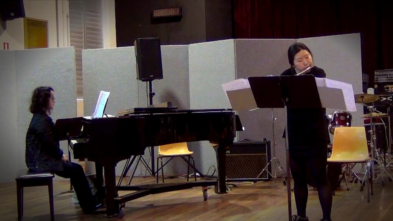 "The River" composed by Benjamin Loomes for flute and piano