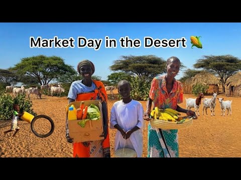 Market Day in the Desert — Feeding a Family Off the Grid 🌽