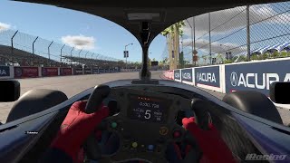 iRacing Long Beach Street Circuit Super Formula Lights (Dry) Track Guide (Hotlap + Telemetry) screenshot 5
