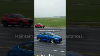 Hard Braking Causes Wheel Lock! Vehicles & Safety Education #VehicleSafetyAcademy #VehicleSafety