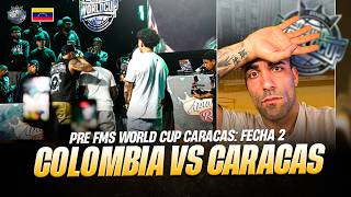 VALLES-T EL MEJOR VISITANTE DEL MUNDIAL *COLOMBIA VS CARACAS* FECHA 2 CARACAS Reacción