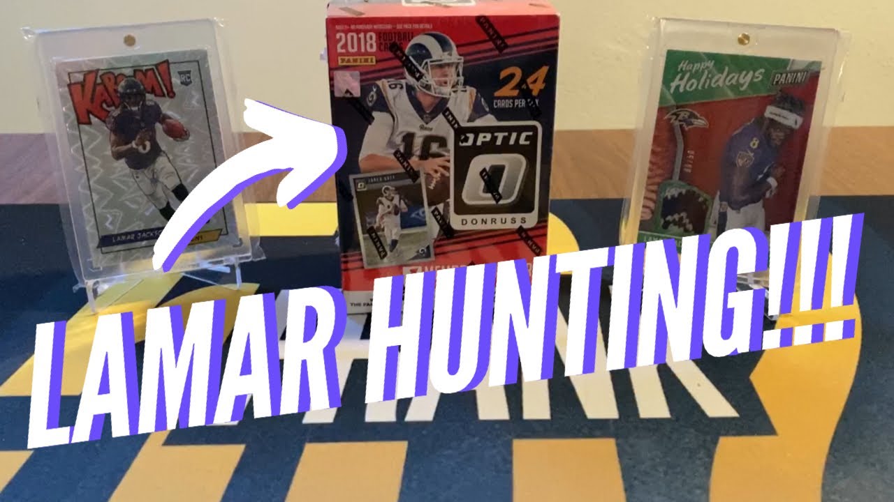 2018 Optic Football Blaster! We Found Lamar!