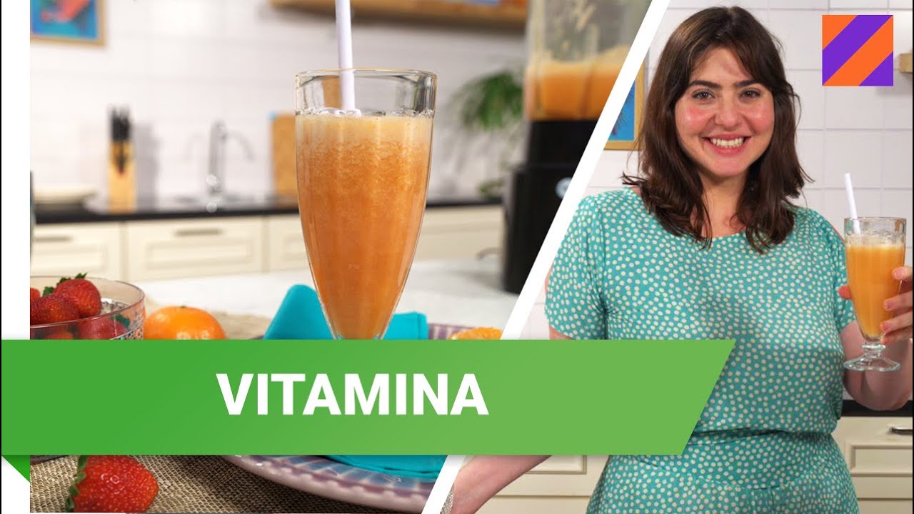 Como fazer VITAMINA com LIQUIDIFICADOR A VÁCUO - YouTube