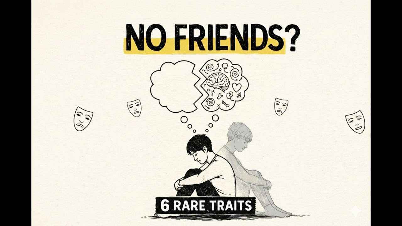 If You Have No Friends, You Probably Have These 6 Rare Traits
