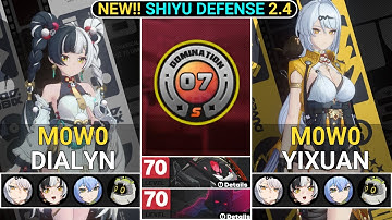 NEW CHARACTER! M0W0 Dialyn X Yixuan Showcase | NEW!! Shiyu Defense Zenless Zone Zero 2.4