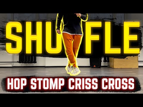 How to dance Shuffle | Hop Stomp Criss Cross | Shuffle Dance Moves Tutorial #dance #shuffledance