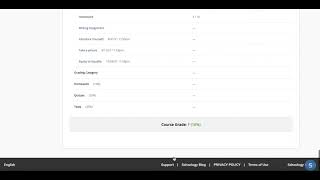Printing the Grade Book in Schoology