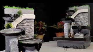 A DIY Thermocol Concrete Fountain⛲️💧 by RusticKraft Channel 636 views 3 weeks ago 3 minutes, 21 seconds